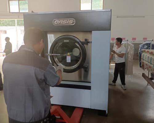 石家庄藁城区洗衣厂设备合作案例图片